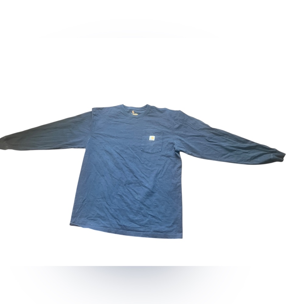 Men's Carhartt Blue Long Sleeve Shirt